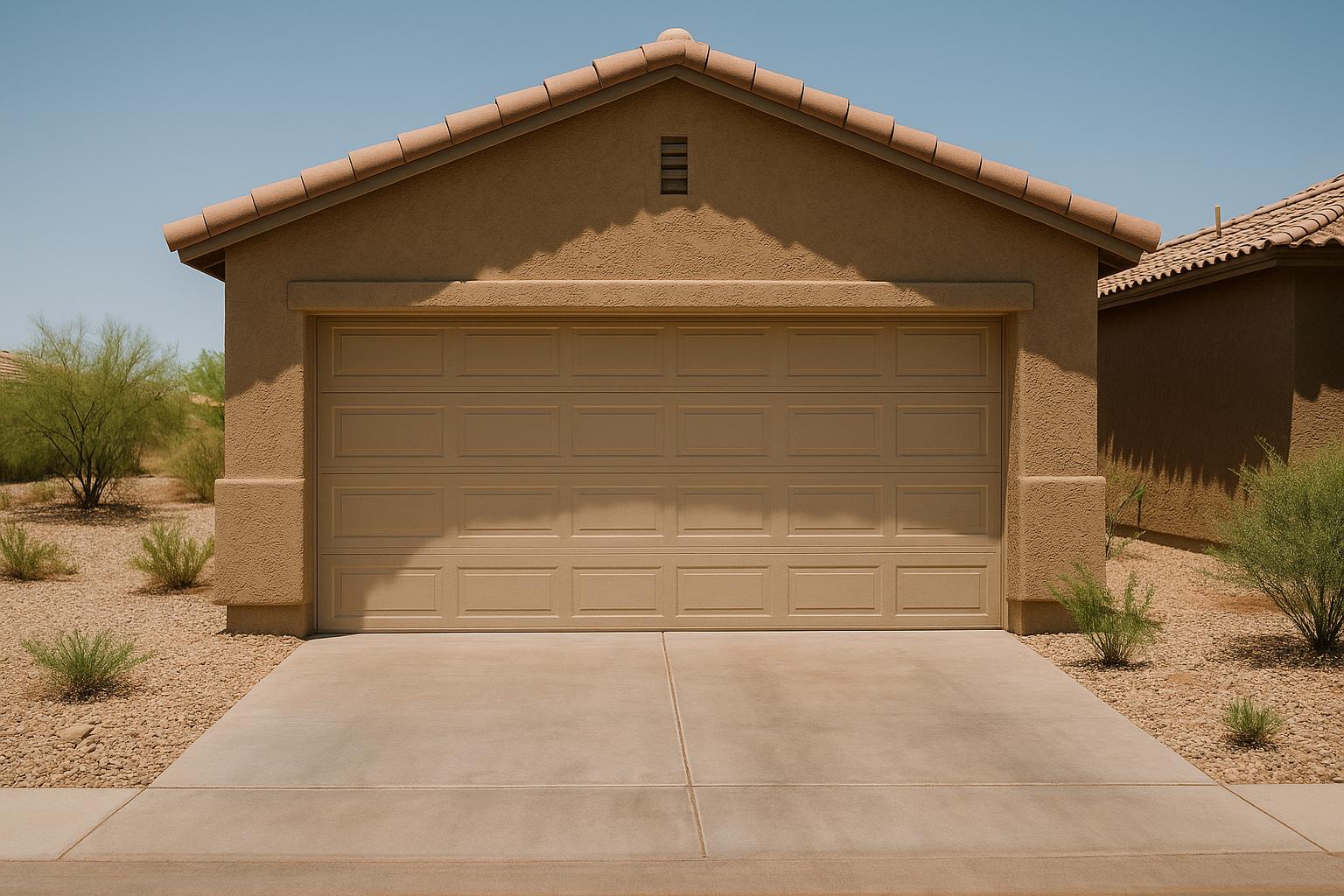 How Desert Heat Affects Your Garage Door (And What to Do)
